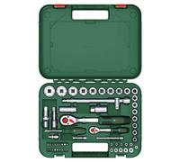 Juego De Llaves De Carraca Bosch 57 Pzs 1/4 Y 1/2