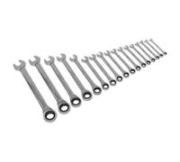 Combinación Juego Llave de Trinquete 17pc Métrico - Sealey S01156 Nuevo
