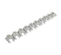 Juego De Llaves De Codo Sealey 10 Piezas 3/8" Cuadrado - Métrico AK598