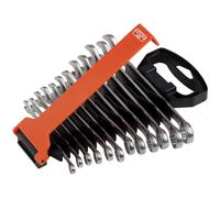 Juego De Llaves De Combinación Bahco 111M/SH12 Pulido De Cromo, 12 Piezas