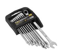 Juego De Llaves De Combinación Sealey 10 Piezas Extra Largas Métricas S0832