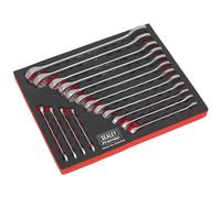 Sealey Premier AK63255 Juego de Llaves Combinación 16pc Métrico