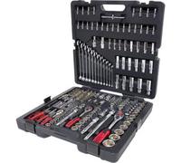 KS Tools 918.0216 1/4" + 3/8" + 1/2" Juego de llaves de vaso CHROMEplus, 216 pzs.