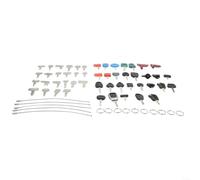 Juego de llaves de equipo pesado 50 Uds., llave de encendido maestra para maquinaria de construcción, tractor, excavadora, cargador, carretilla elevadora, herramientas agrícolas, acero