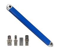 Juego de llaves de extensión - Herramienta manual de enchufe ergonómico antideslizante - Llave de extensión para espacios reducidos, para inspecciones de equipos industriales y garajes