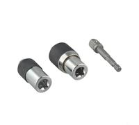 Juego de llaves de grifo, juego de llaves de grifo ajustables de 3 piezas con construcción de acero CR-MO, para grifos M6 y 1/4 a 1/2 pulgadas, compatible con herramientas de accionamiento de 3/8