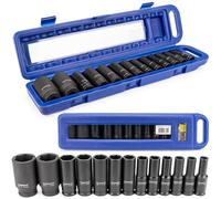 Juego De Llaves De Impacto 10-32 Mm 1/2″ Maletín Taller Servicio Automotriz