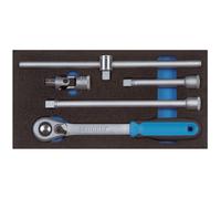 Juego De Llaves De Impacto De Espuma De 5 Piezas GEDORE Herramienta Profesional