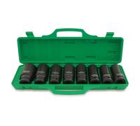 Juego de llaves de impacto TOPTUL 3/4 " 8 uds.22 24 27 30 32 33 36 38 mm hexagonal