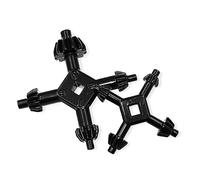 Juego de llaves de portabrocas 4 en 1, herramienta de mano universal combinada para apretar portabrocas de tamaño preciso, llave de portabrocas de fuerza