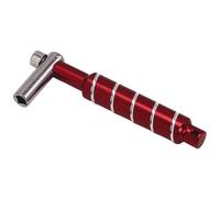 Juego de llaves de tambor de aleación de aluminio, estilo L, pieza de afinación estándar cuadrada, llave de tambor, afinador de tambor, instrumento musical