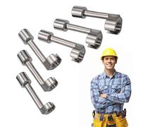 Juego De Llaves De Transmisión - Cromo Molibdeno, Kit Llaves De Inyector De Acero, Colección De Llaves De Apertura De Alta Resistencia, Herramienta Automotriz Resistente A La Corrosión, Att