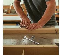 Juego de llaves de trinquete ajustables con 5 para grifos HSS para M5, M6, M8 - Herramienta manual con mango en T para rosca, bricolaje y uso en taller