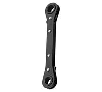 Juego de llaves de trinquete de doble cabeza en dos direcciones de 6 a 21 mm, resistente a la corrosión, apto para uso doméstico automotriz, llave galvanizada