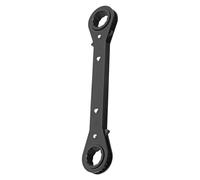 Juego de llaves de trinquete de doble cabeza profesional de 6 a 21 mm, dos direcciones, galvanizadas resistentes a la corrosión para mecánicos profesionales