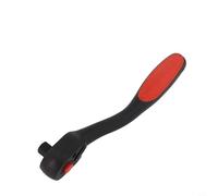 Juego de llaves de trinquete de liberación rápida de 72 dientes con llaves de vaso de 1/4, 3/8 y 1/2 pulgadas, agarre ergonómico cómodo, interruptor de pulgar reversible, acero al cromo vanadio (9,5