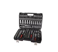 Juego de llaves de trinquete Juego Enchufes 171 Uds. Llave De Trinquete Kit Herramientas De Reparación Mecánica De Coches Y Camiones Herramientas Manuales Para Taller De Automóviles