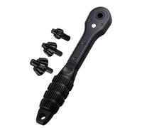 Juego De Llaves De Trinquete, Llave Para Mandril De Fontanería, Set Portátil Multifuncional Para Mantenimiento De Bicicletas Electrónica Reparación Automotriz Instalación HVAC