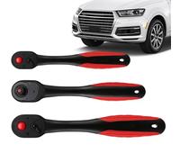 Juego de llaves de trinquete - trinquete de 72 dientes para un control preciso, mango giratorio duradero para un fácil uso | Herramientas robustas para el mantenimiento del automóvil, llave de