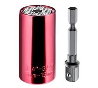 Juego De Llaves De Tubo Con Cabezal Dinamométrico, Trinquete, Funda Superligera, Adaptador For Taladro Eléctrico, Llave De Agarre Mágico(Socket BL)