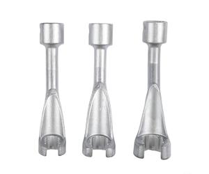 Juego de llaves de tubo de inyector de 14 mm, 17 mm, 19 mm, llave de tubo de combustible diésel, herramienta de extremo abierto, 1/2 unidad para reparación de automóviles (caja roja)