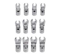 Juego de llaves de tuerca para coche, mordaza de rotación, agarre seguro para línea de freno, taller, herramienta de mano automotriz, herramienta de desmontaje de tubos de freno