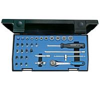 Juego de llaves de vaso 1/4" 32 pzas IN-IS-PH-PZ