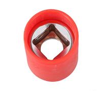 Juego de llaves de vaso aisladas de 3/8 pulgadas, 1000 V, herramienta de seguridad de alto voltaje para electricistas, tamaños métricos hexagonales de 9 a 27 mm con mango de goma TPE (17 mm)