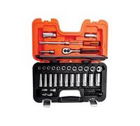 Juego De Llaves De Vaso Bahco De 53 Piezas Con Hexágono Simple De 3/8 Pulgadas