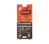 Juego De Llaves Y Enchufes Bahco S87+7 De 94 Métricos Y AF 1/4 Y 1/2 Pulgadas