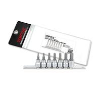 Juego de llaves de vaso de 1/2" TOPTUL 3/8 7uds. 1/8 5/32 3/16 7/32 1/4 5/16 3/8 pulgadas