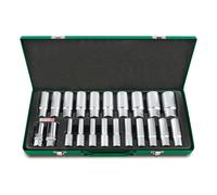 Juego de llaves de vaso de 1/2" TOPTUL GAAD2202