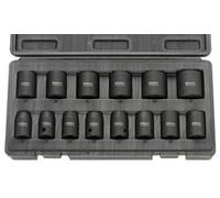 juego de llaves de vaso de 14 piezasEn cargador de plástico 1/2" (12,7 mm)