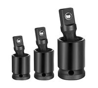 Juego de llaves de vaso giratorio, juego de llaves de vaso giratorio con articulación, diseño de muelle esférico, juego de alargadores con rotación de 360°, juego de adaptadores de llaves de vaso