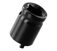 Juego de llaves de vaso para amoladora angular, adaptador de liberación de rosca de acero al cromo vanadio de 1,27 cm para extracción de tuercas de brida, alimentación profesional y doméstica