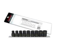 TOPTUL GAAG0903 Juego de llaves de vaso