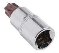 Juego de llaves de vaso Torx para llaves compatibles T20 T70 de 1/2 pulgada, herramienta eficiente para proyectos (T60)