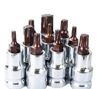 Juego de llaves de vaso Torx para llaves compatibles T20 T70 de 1/2 pulgada, herramienta eficiente para proyectos (T45)