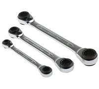 Juego de llaves de zócalo de acero de acero de Vanadio Chrome de BAHCO S4RM / 3T, tamaño 8mm-19mm