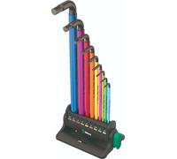 Juego De Llaves En L Multicolor Wera 950/9 Hex-Plus Métrico 05133165001
