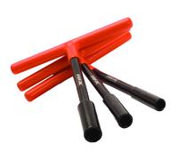 Juego de llaves en tamaño estándar T Pro (Negro/Naranja) con mango de goma - 8mm/10mm/13mm para KTM y Husqvarna