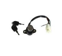 Juego de llaves for cerradura de casco, tapa de combustible y tapa de encendido de motocicleta for CBT125, CB125T y CM125, todos los años(Master lock)