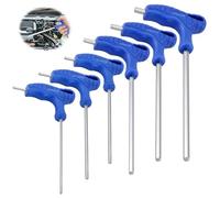 Juego de llaves hexagonales con mango en T, destornilladores métricos 2,5 - 8 mm, juego profesional