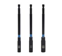 Juego de llaves hexagonales de 1/4 pulgadas para taladro de impacto largo, adaptador de extensión de broca para longitud extendida eléctrica para alimentación