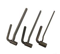 Juego de llaves hexagonales de 8 mm, 9 mm, 10 mm, para tornillos de válvula de motocicleta, compactas y ligeras con construcción de metal de alta resistencia para un rendimiento fiable (B)