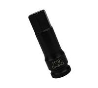 Juego de llaves hexagonales de aleación de alta resistencia para llaves de impacto de aire, 4 adaptadores hexagonales integrados profesionales automotrices de 10 mm