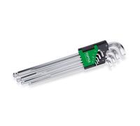 Juego de llaves hexagonales HEX TOPTUL 9uds. (1.5 2 3 4 5 6 8 10mm) extra largo