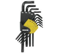 JUEGO DE LLAVES HEXAGONALES PARA TORNILLOS TORX TX 9 PZ 8-50 PROXXON 23944