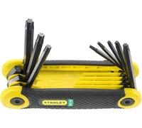 Juego de llaves hexagonales Torx de 8 piezas Stanley 2-69-266