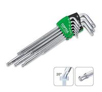 TOPTUL GAAL0928 Juego de atornilladores acodados